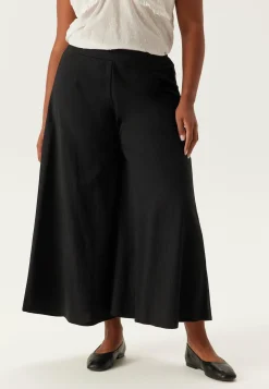 Happy Holly Lyhennetyt Housut|Leveälahkeiset Housut*Ankle Soft Wide Leg Pants