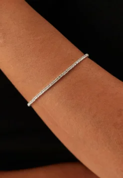 Pilgrim Rannekorut*Arash Crystal Bracelet Silver-