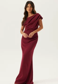 Bubbleroom Occasion Morsiusneitomekot|Juhlamekot*Asymmetric Draped Maxi Dress