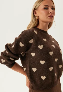 VERO MODA Neulepuserot|Neulotut Neulepuserot*Awheart Ls O-neck Knit