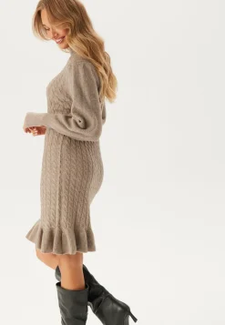 VERO MODA Röyhelömekot|Pitkähihaiset Mekot*Awvera LS Short Knit Dress