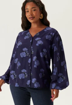 Happy Holly Tunikat Ja Puserot|Rennot Puserot Ja Paidat*Balloon Sleeve Blouse