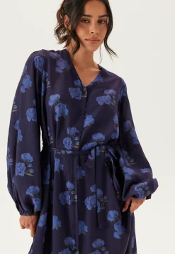 Happy Holly Kukkakuosiset Ja Kuviolliset Mekot|Pitkähihaiset Mekot*Balloon Sleeve Dress