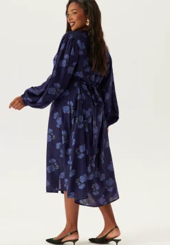 Happy Holly Kukkakuosiset Ja Kuviolliset Mekot|Pitkähihaiset Mekot*Balloon Sleeve Dress