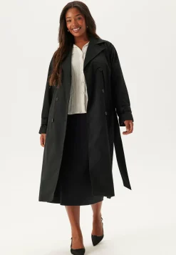 BUBBLEROOM Kevättakit|Kevyet Takit*Belted Midi Trenchcoat