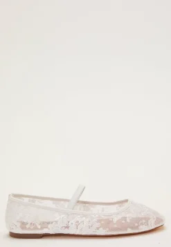 Bianco Kangaskengät|Matalat Kengät*Bialilja Lace Ballerina