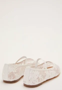 Bianco Kangaskengät|Matalat Kengät*Bialilja Lace Ballerina