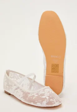 Bianco Kangaskengät|Matalat Kengät*Bialilja Lace Ballerina