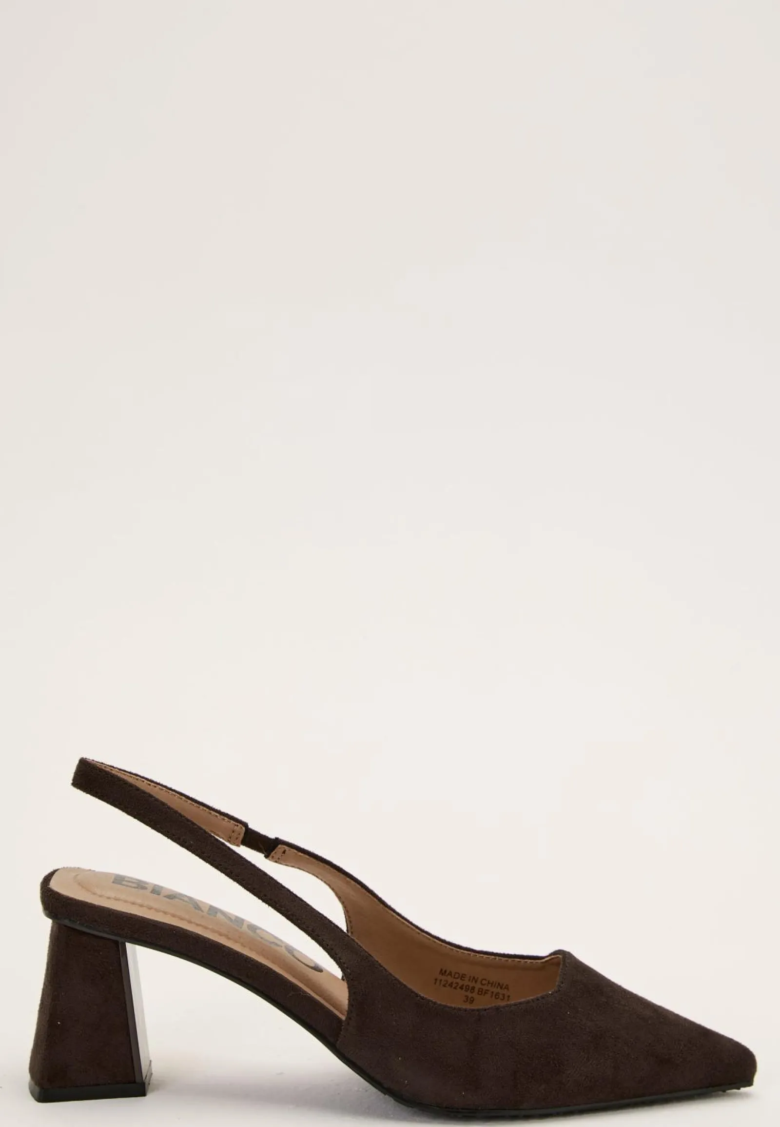 Bianco Sandaalit|Avokkaat Avokantakaremillä*Biamaralyn Slingback Faux Suede