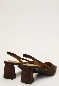 Bianco Sandaalit|Avokkaat Avokantakaremillä*Biamaralyn Slingback Faux Suede