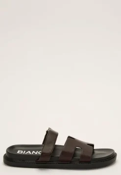 Bianco Tohvelit|Matalat Kengät*Biaoslo Velcro Slide Faux Leather