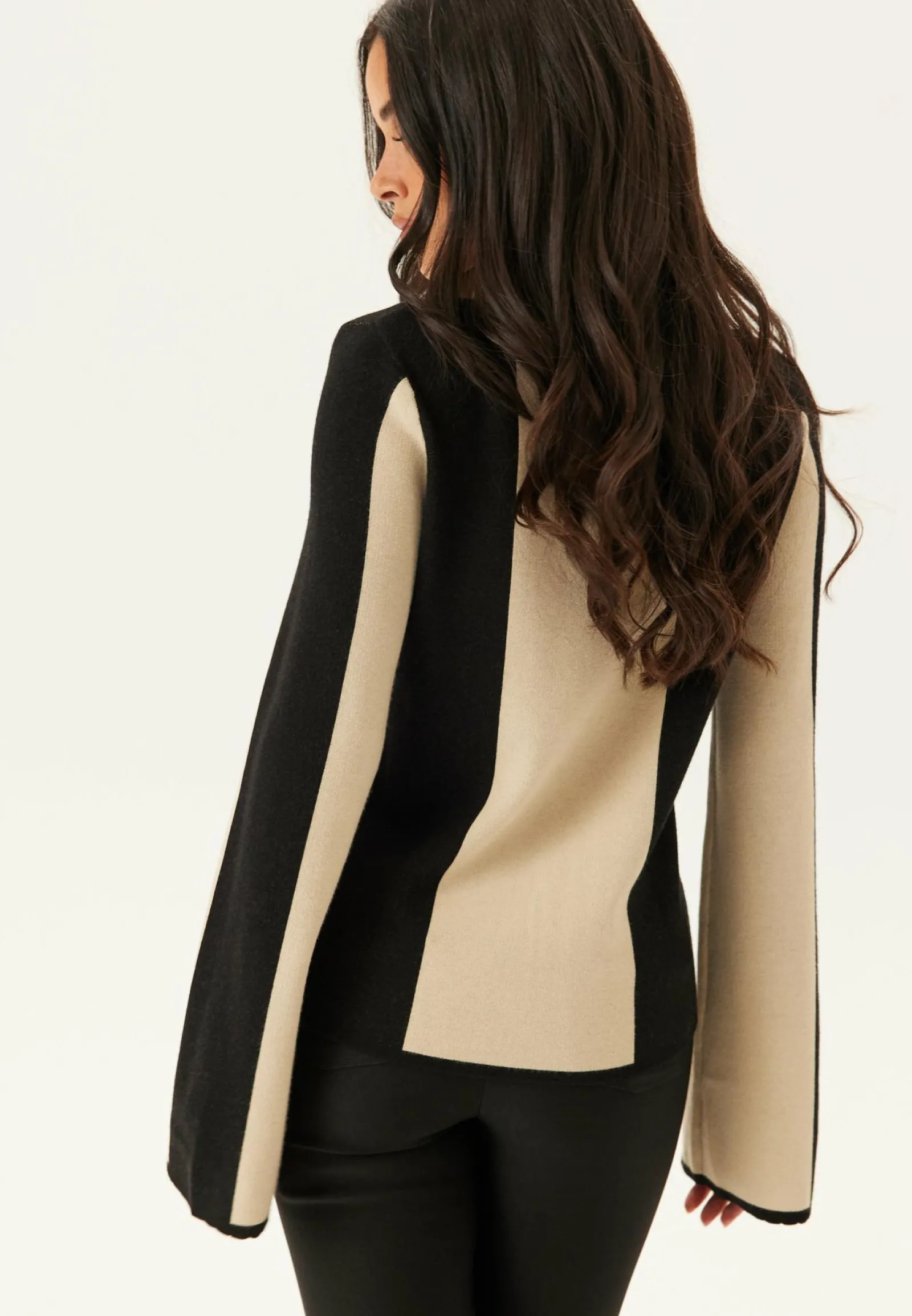 BUBBLEROOM Neuletopit|Neuletopit*Block Knitted Sweater