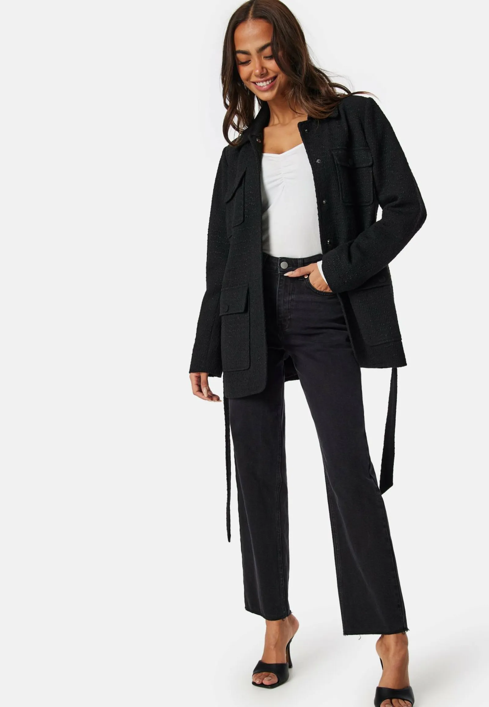 Happy Holly Kevyet Takit|Syystakit*Bouclé Shacket