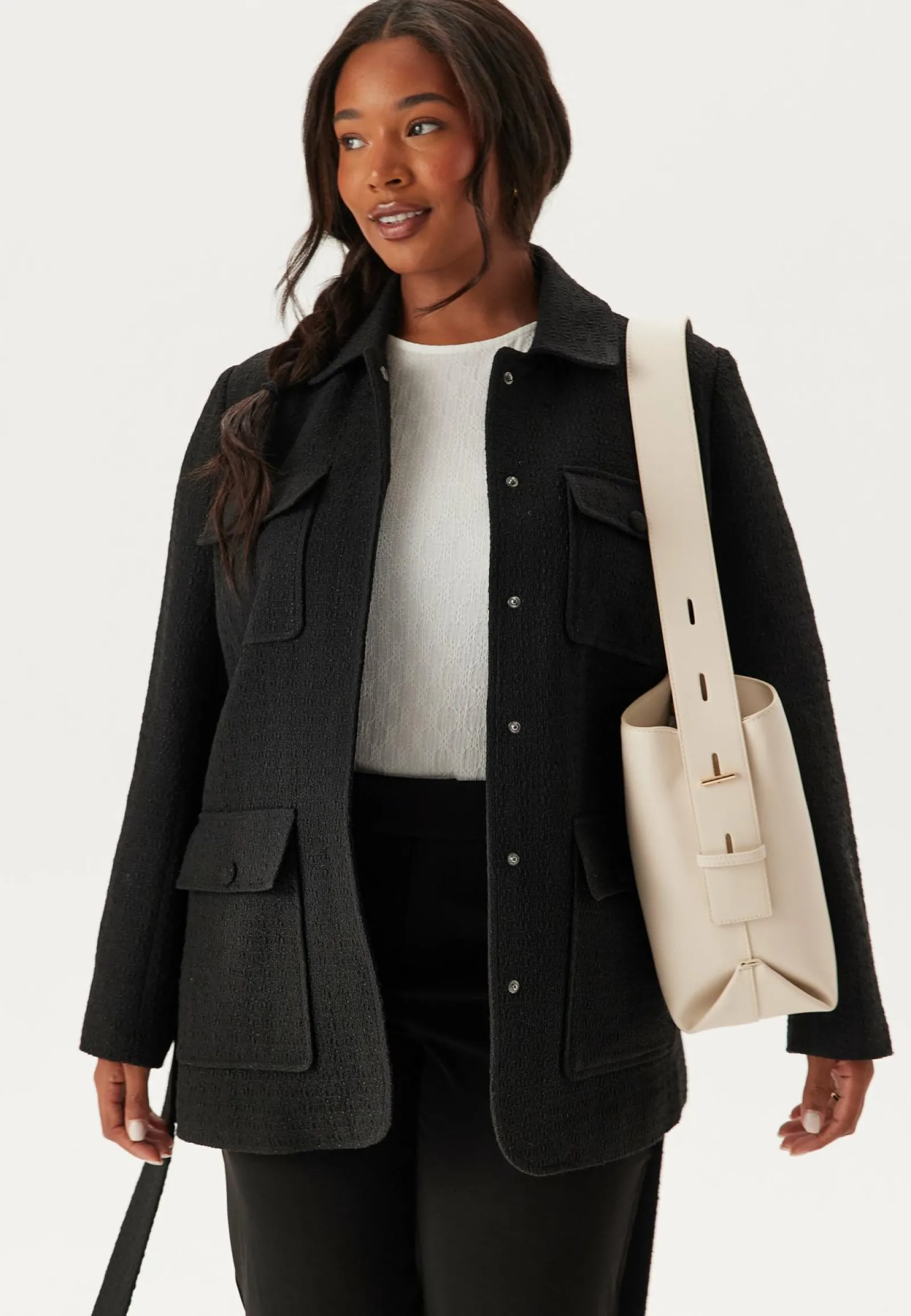 Happy Holly Kevyet Takit|Syystakit*Bouclé Shacket