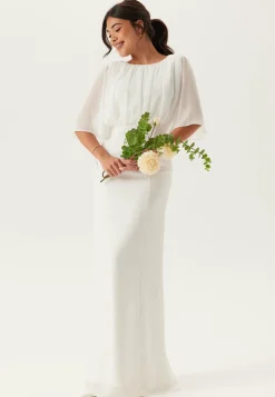 Bubbleroom Occasion Häämekot*Butterfly Sleeve Mermaid Wedding Gown