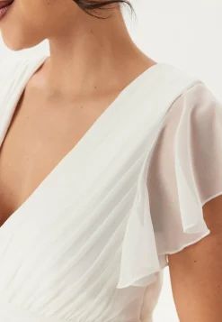 Bubbleroom Occasion Häämekot*Butterfly Sleeve Pleated Wedding Gown