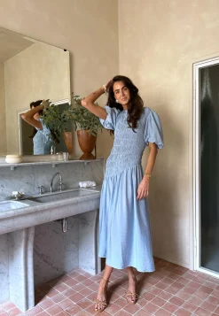 Bubbleroom Occasion Smokkimekot|Juhlamekot*CC Puff Sleeve Smock Dress