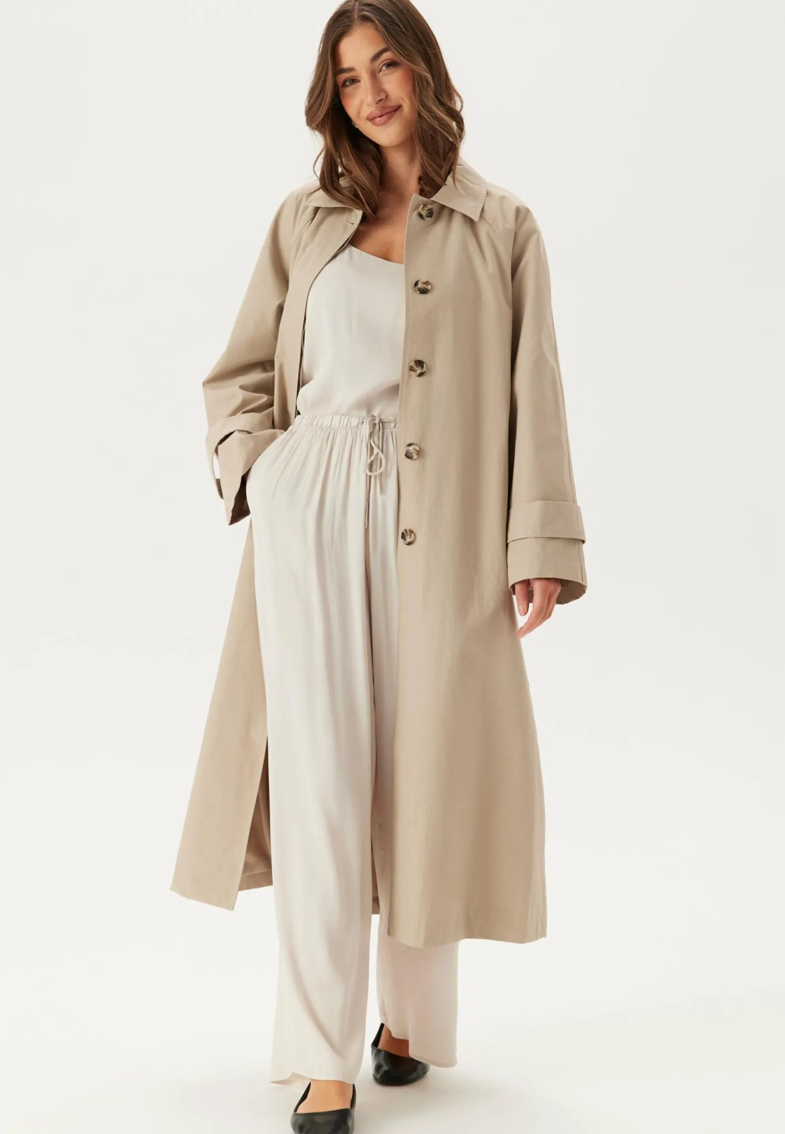 BUBBLEROOM Kevättakit|Kevyet Takit*CC Raglan Trench Coat