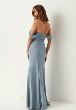 Goddiva Morsiusneitomekot|Vanhojentanssimekot*Chiffon Off Shoulder Maxi Dress