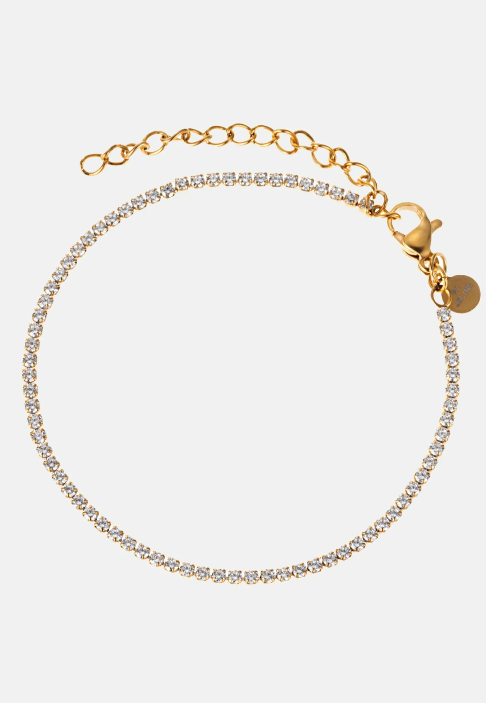 BY JOLIMA Rannekorut*Cloe Tennisbracelet Crystal