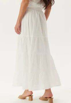 Happy Holly Maxihameet|Rennot Hameet*Cotton Dobby Dot Maxi Skirt