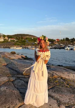 BUBBLEROOM Maxihameet|Rennot Hameet*Cotton Lace Maxi Skirt