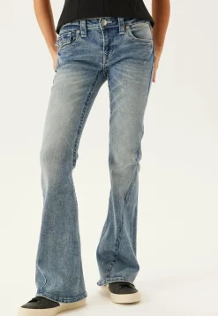 True Religion Farkut|Leveälahkeiset Farkut*Crystal Joey Lr Flare Big T