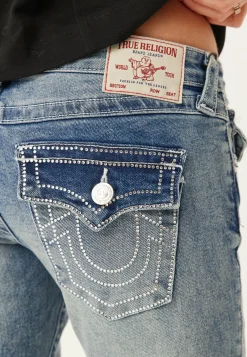 True Religion Farkut|Leveälahkeiset Farkut*Crystal Joey Lr Flare Big T