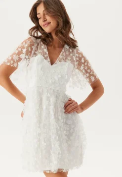 Bubbleroom Occasion Minimekot|Valmistujaismekot*3D Floral V-neck Dress