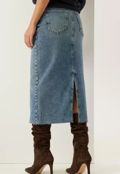 BUBBLEROOM Farkkuhameet|Farkkuhame*Denim Midi Skirt