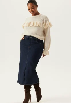 BUBBLEROOM Farkkuhameet|Farkkuhame*Denim Midi Skirt