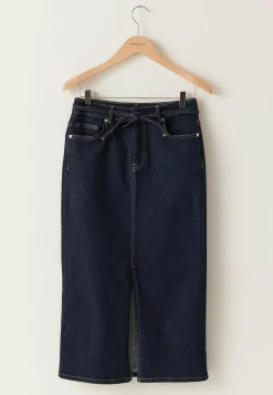 BUBBLEROOM Farkkuhameet|Farkkuhame*Denim Midi Skirt