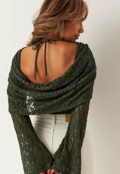 BUBBLEROOM Pitsitopit|Juhlatopit*Drapy Lace Top