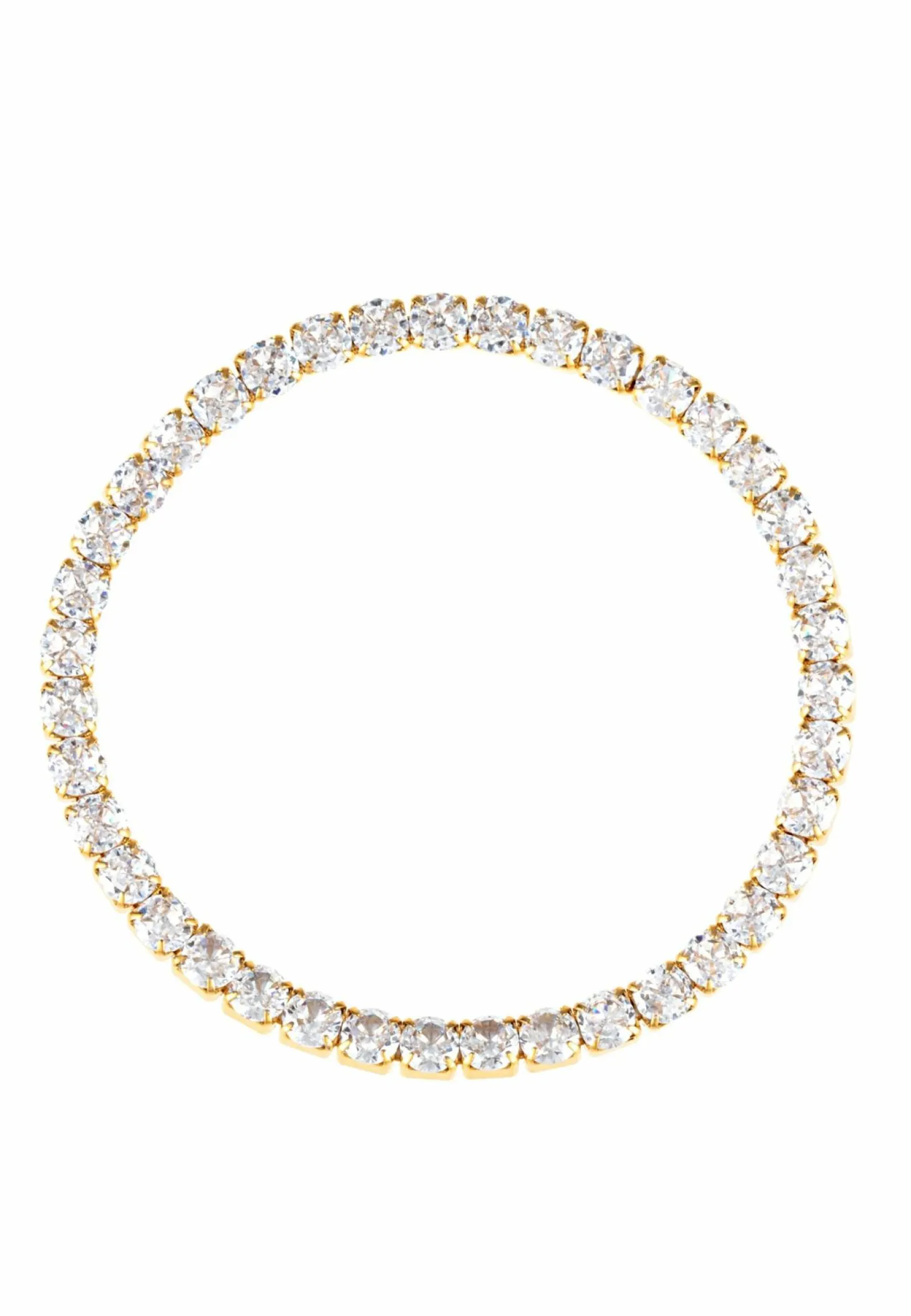 BY JOLIMA Rannekorut*Elastic Tennis Bracelet Crystal