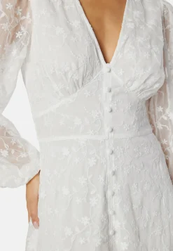 Bubbleroom Occasion Juhlamekot|Kesämekot*Embroidered Midi Dress