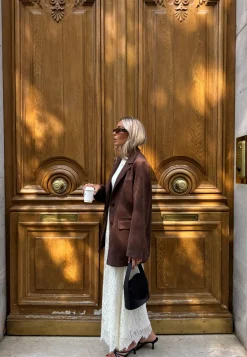 Emelie Olson X Bubbleroom Kevättakit|Kevyet Takit*Faux Suede Jacket