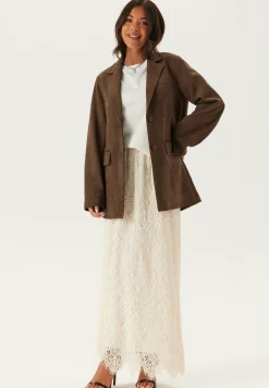 Emelie Olson X Bubbleroom Kevättakit|Kevyet Takit*Faux Suede Jacket