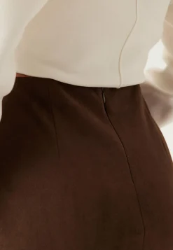 BUBBLEROOM Lyhyet Hameet|Rennot Hameet*Faux Suede Mini Skirt