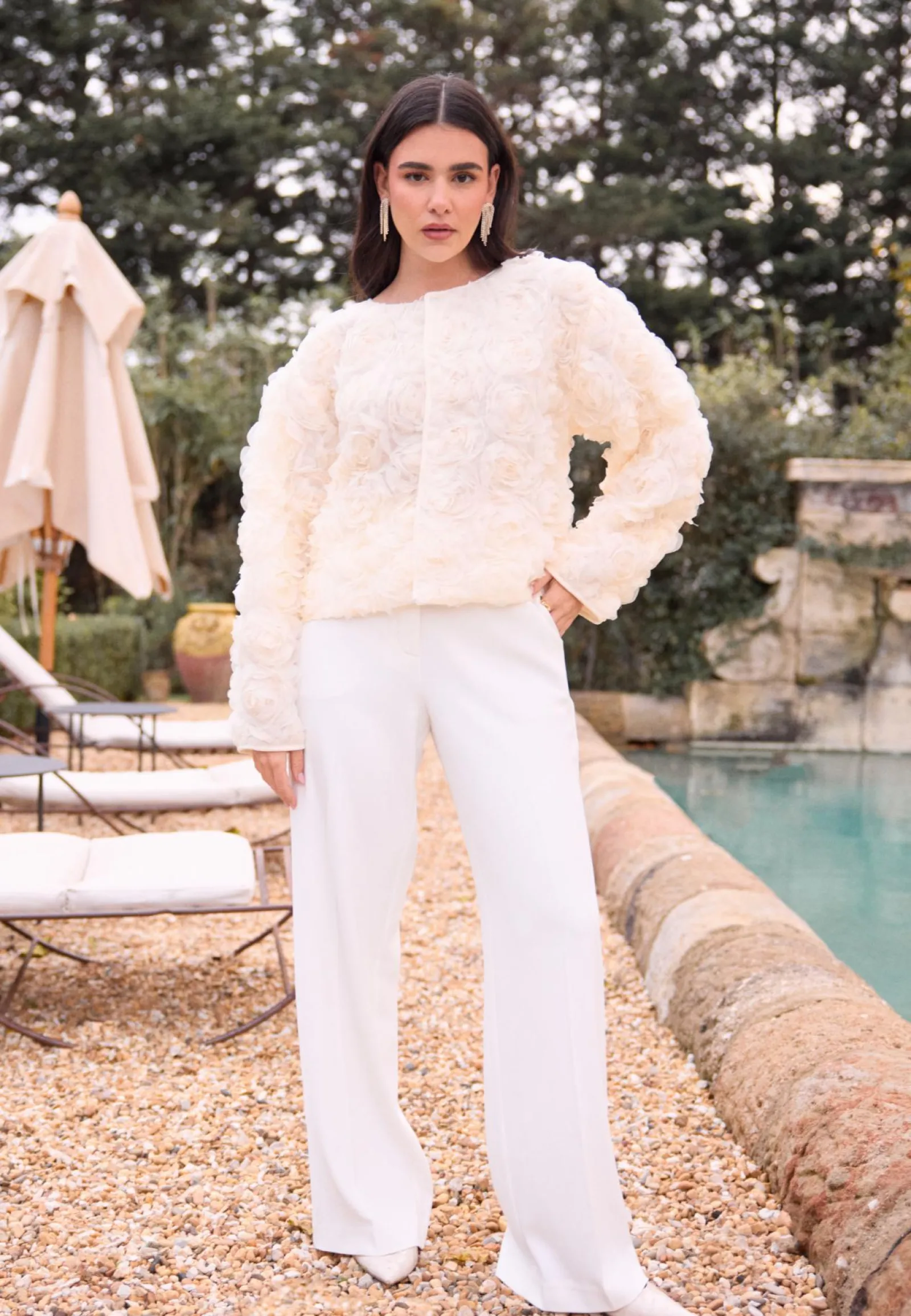 Bubbleroom Occasion Juhlableiserit|Juhlatakit*Floral Short Jacket