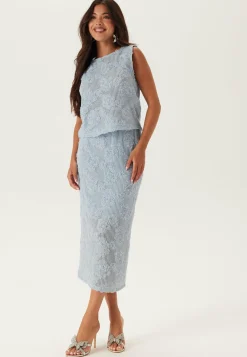 BUBBLEROOM Juhlasetit|Hihattomat Topit*Flower Mesh Top