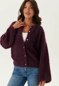 BUBBLEROOM Neuletakit Ja Neuleet|Neuletakit*Fluffy Knitted Pearl Cardigan