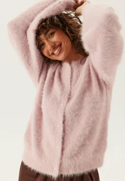 BUBBLEROOM Juhlavat Neuleet|Neuletakit Ja Neuleet*Fluffy Knitted Pearl Cardigan