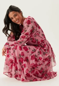 Happy Holly Röyhelömekot|Kukkakuosiset Ja Kuviolliset Mekot*Frill Dress