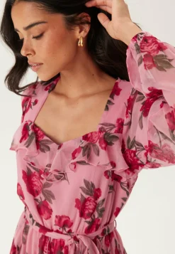 Happy Holly Röyhelömekot|Kukkakuosiset Ja Kuviolliset Mekot*Frill Dress