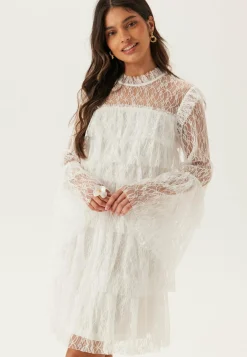 BUBBLEROOM Röyhelömekot|Pitkähihaiset Mekot*Frill Lace Dress