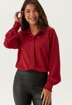 Happy Holly Yksiväriset Puserot Ja Paidat|Tunikat Ja Puserot*Frill Shirt Blouse