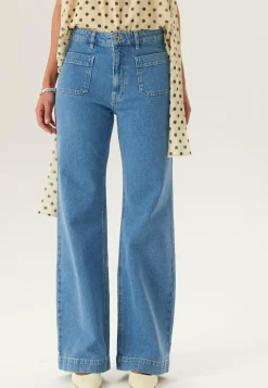 BUBBLEROOM Farkut|Leveälahkeiset Farkut*Front Pocket Jeans