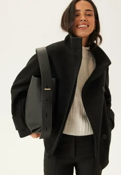 BUBBLEROOM Syystakit|Takit*High Neck Short Coat