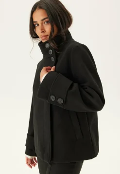 BUBBLEROOM Syystakit|Takit*High Neck Short Coat