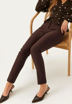 BUBBLEROOM Skinny-Housut|Keskivyötäröiset Housut*High Waist Stretchy Trousers